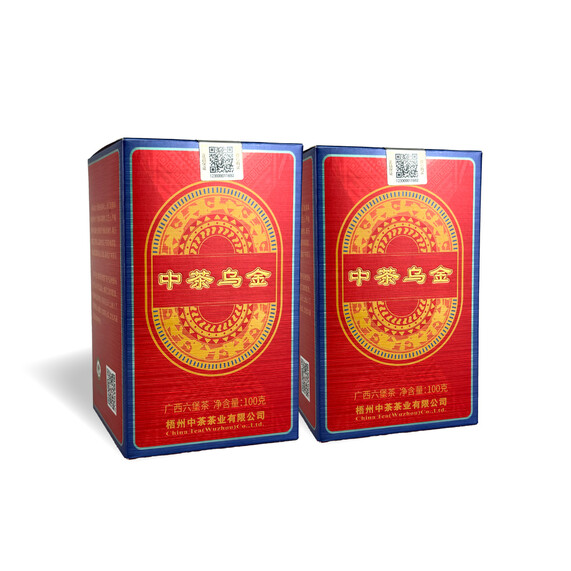 S037/2023 China Tea Black Gold Liubao Tea (2 Boxes - 2 x 100g)